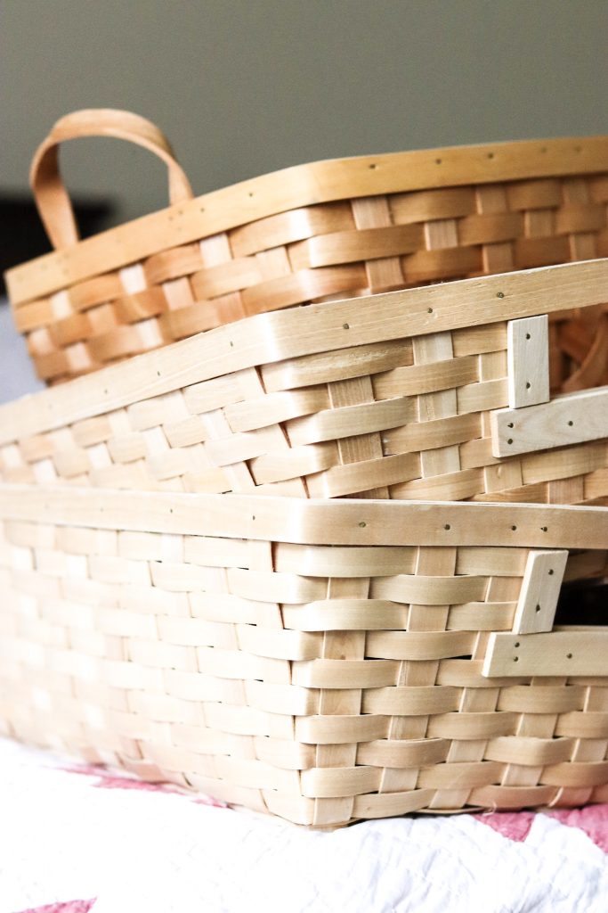 My Top 7 Favorite thrift store finds: Longaberger baskets