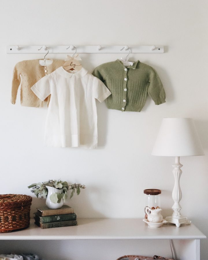 Ideas for a vintage inspired baby girl nursery