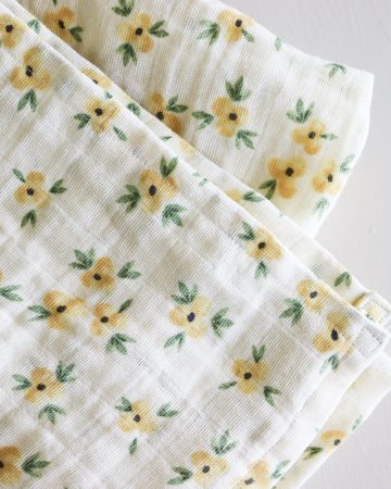how to make muslin swaddle blankets