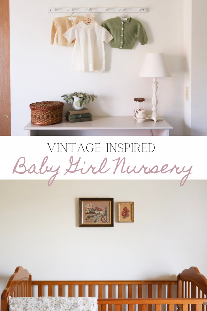 Ideas for a vintage inspired baby girl nursery
